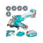 Meuleuse Sans Fil 115mm 900W – 1 batterie 20V 4Ah
