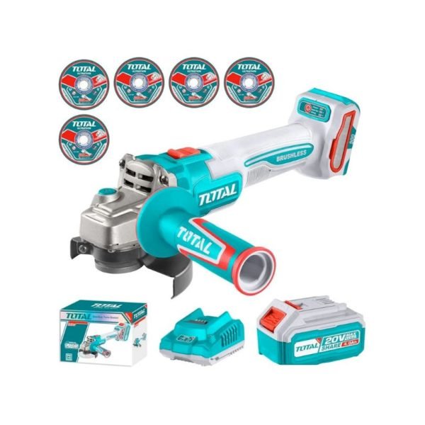 Meuleuse Sans Fil 115mm 900W – 1 batterie 20V 4Ah