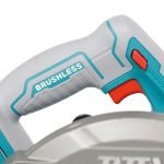Scie circulaire 185mm sans fil 20V 1 batterie 5Ah