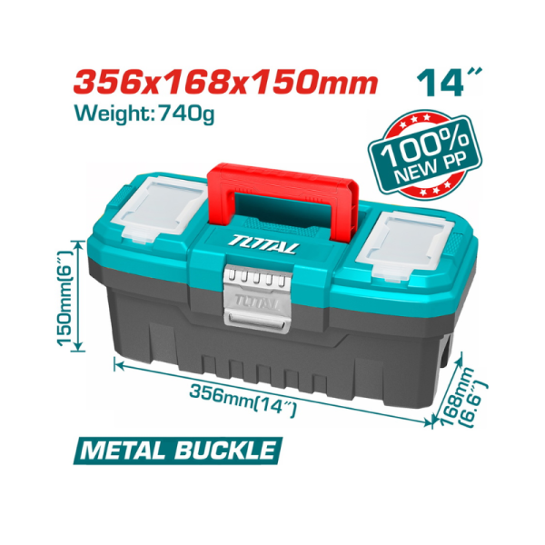 Mini Boite À Outils Vide 14″ En Plastique