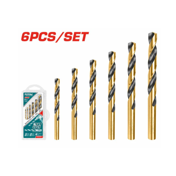 JEU DE FORETS hélicoïdaux 6 Pcs