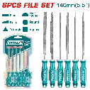 Ensemble de limes à aiguilles 3x140mm 6PCS TOTAL | THT91462