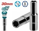 TOTAL Douille hexagonale profonde 1/2″ 30mm THTST12303L
