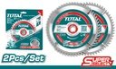 TOTAL Lame De Scie TCT POUR Bois 2pcs TAC231410