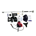 Débroussailleuse thermique 35CC/0.9kW essence QBC121-4