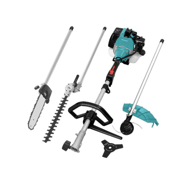 Outil multifonction taille-haie à essence 4 en 1