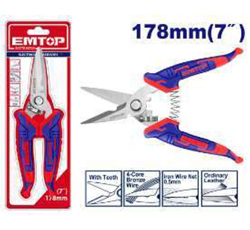 CISEAUX D’ÉLECTRICIEN – 178MM ECCT018701