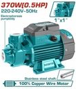 Pompe à eau périphérique 370W 0.5HP Total – TWP137016
