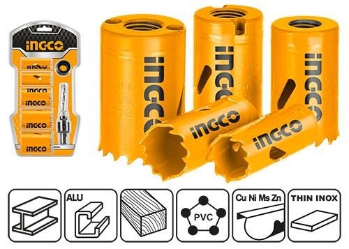 Jeu de Scies-cloches Bimetalliques 7PCS