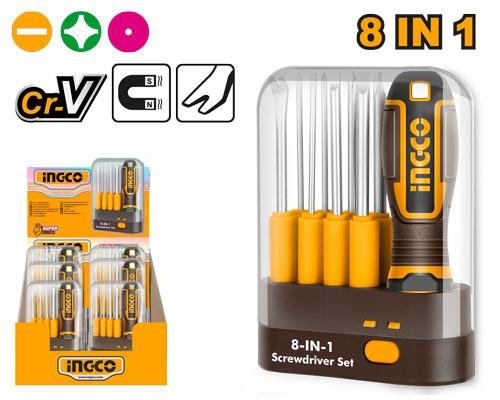 Set de Tournevis Interchangeables 9 Pcs