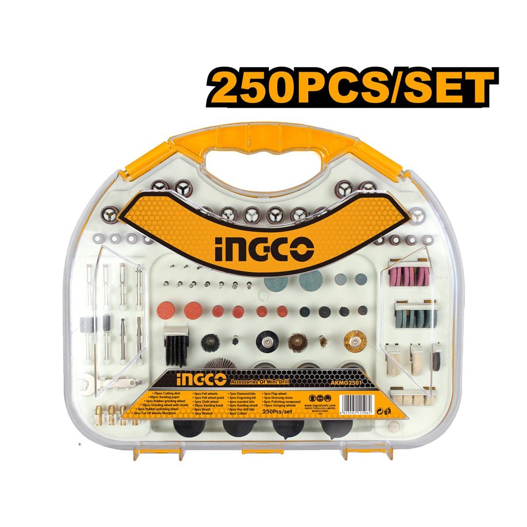 AKMG2501 Accessoires pour Mini Perceuse 250PCS
