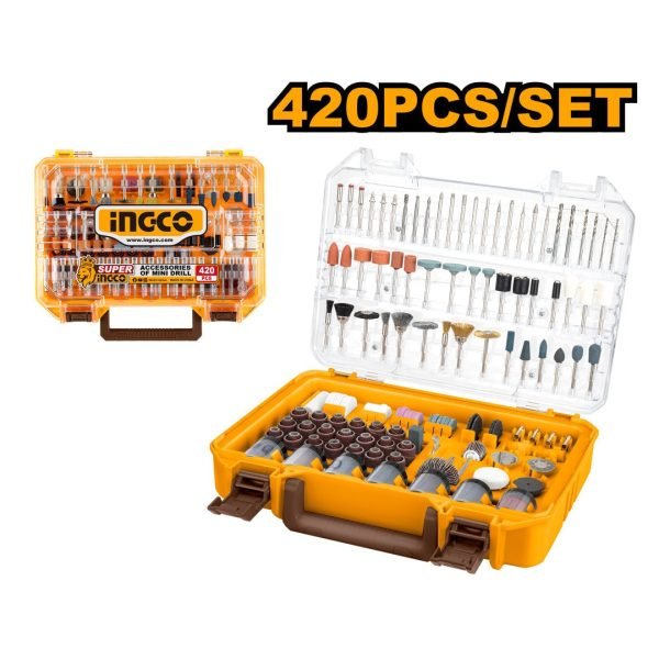 Boite 420PCS Accessoires pour Mini Perceuse