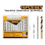 Set de Forets et Embouts 16 Pieces