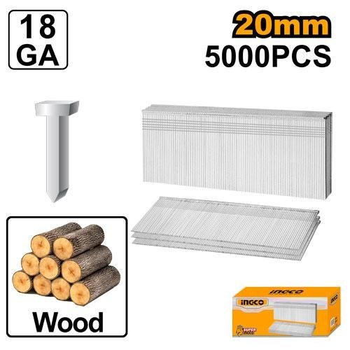 Boite 5000 Clous Galvanises 20MM CALIBRE18 20×1,2