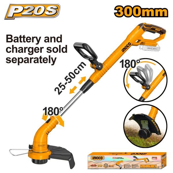 Débroussailleuse 20V Batterie / chargeur Non Inclus