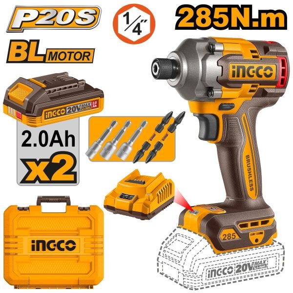 Visseuse à Choc 20V 285N.m Brushless