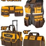 Pack Gilet Sac Amovible et Porte Outils