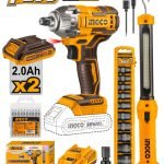 Pack Boulonneuse à Choc 300NM sans Charbons 20V