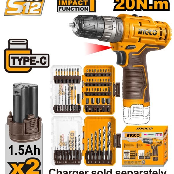 Visseuse a Batterie 12V 1.5Ah