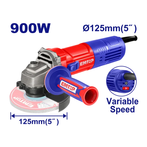 MEULE 125 900W A VARIATEUR EMTOP EAGRS09051