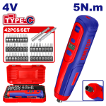 TOURNEVIS SANS FIL 4V 5Nm – TYPE C ECSR0406