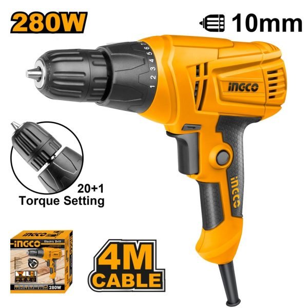 Perceuse Électrique 280W 10MM