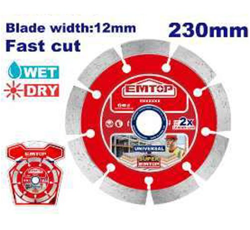 DISQUE DIAMANT 230MM EDDC012301