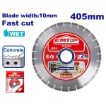 DISQUE DIAMANT POUR BETON Ø 405 EMTOP EDDC044052