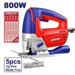 SCIE SAUTTEUSE 100MM – 800W + 5 LAMES EJSW8001