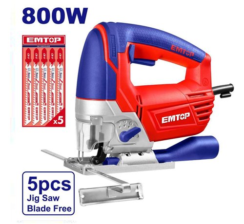SCIE SAUTTEUSE 100MM – 800W + 5 LAMES EJSW8001