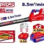 SOUFFLEUR SANS FIL + 2 BATTERIES 4.0AH EMTOP ELAB204282