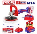 POLISSEUSE 180MM SANS FIL 20V + BATTERIE 4.0AH ELAP20181