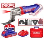 OUTIL MULTIFONCTIONS OSCILLANT SANS FIL 20V + BATTERIE 2.0AH ELMF20221