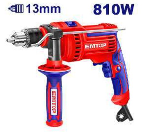 PERCEUSE À PERCUSSION 13MM – 810W EMTOP EMDL0811