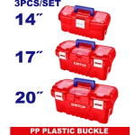 JEU 3 CAISSE OUTILS PLAS 14″17″20″ EMTOP EPBXK0301