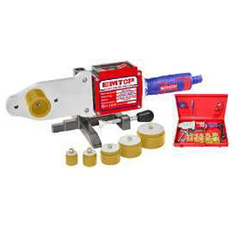 MACHINE DE SOUDAGE DE TUBES PLASTIQUE AVEC ACCESSOIRES EMTOP EPTW15001