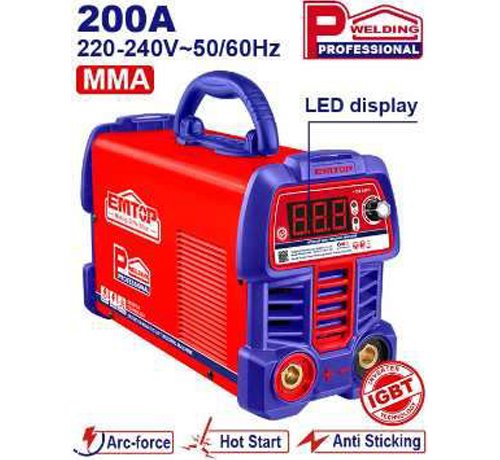 POSTE DE SOUDER MMA 200A PRO+AC EMTOP EWDEM2061