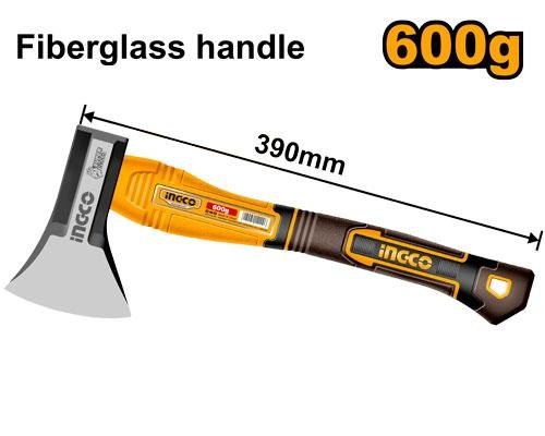 Hâche 600G 390MM à Tête Forgée si