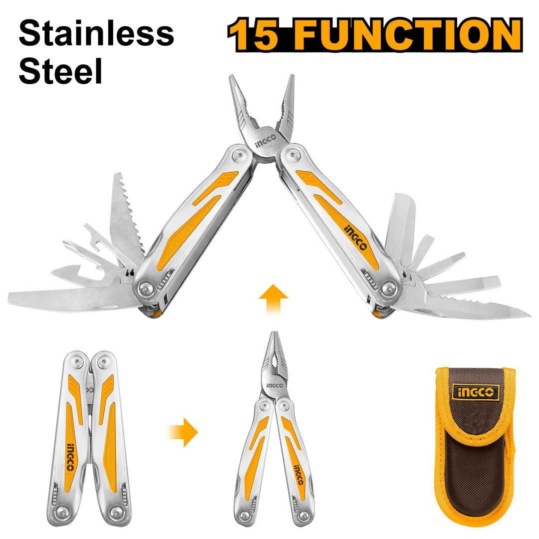 HFMFT0115 Pince Multifonctions Pliable (15 Fonctions)