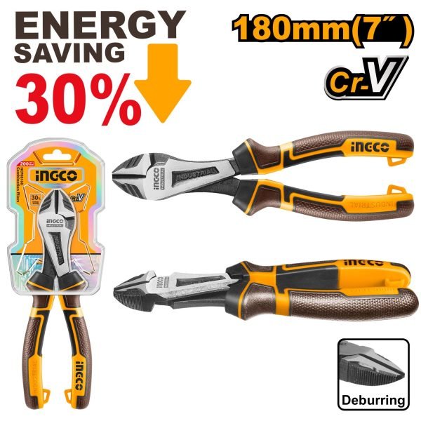 Pince Coupante Diagonale 180MM a Haute Performance