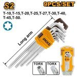 Clestorx Set de 9 Pieces T10-t50