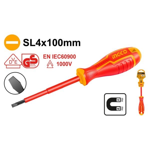 Tournevis Isole SL4.0×100