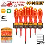 Tournevis Isoles Set de 6 Pieces