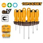 Jeu de 10 Tournevis et Tournevis de Precision