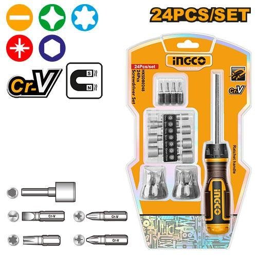 Coffret Tournevis 24 Embouts
