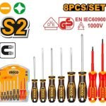 Set de 8 Tournevis Isoles 1000V
