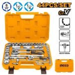 Set de Douilles 1 / 4 et 1 / 2 44PIECES