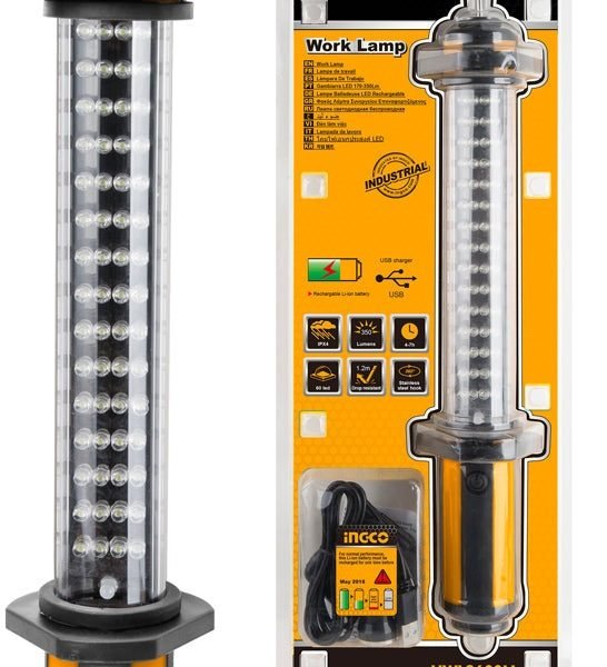 Lampe de Travail Batterie Rechageable(3.7v / 3600mah