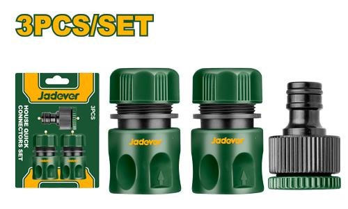 Jeu de connecteurs rapides de tuyau 3Pcs Jadever JDQC2E33