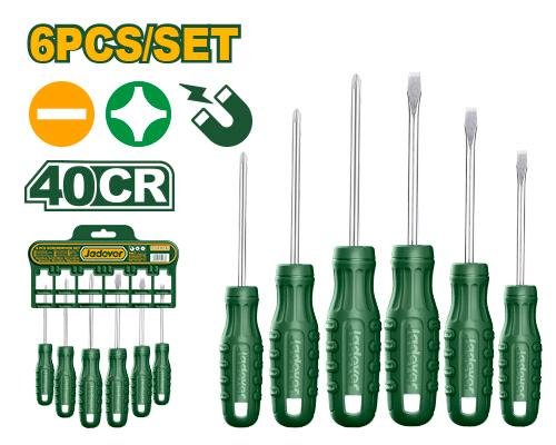 Jeu de tournevis x6pcs Jadever JDSS2206